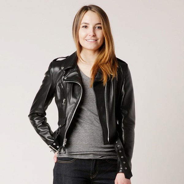 The Best Motorcycle Gear: Women Biker Leather Jacket - Blog.LeatherSCIN.com